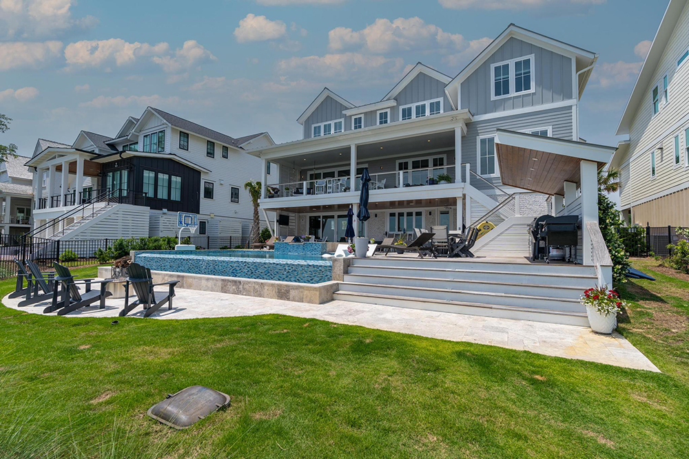 24 Waterfront Back of Home