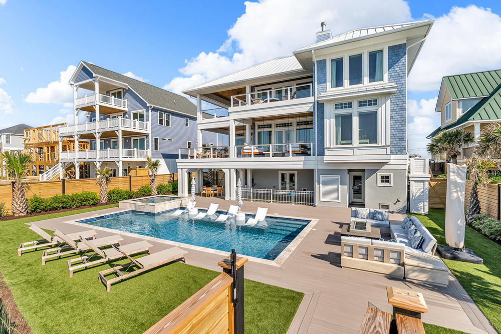 New River Inlet Back of Home