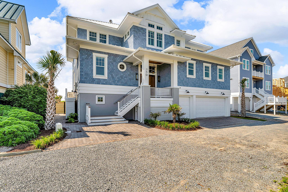New River Inlet Front of Home